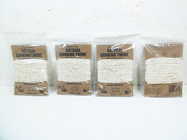 Cooking Twine 4Pks Butchers String 100% Cotton Chef Twines Tying Kitchen Strings - £6.90 GBP