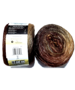 2 Yarnspirations Caron Crystal Cakes 64% Acrylic Metallic 17011 Rattan 8... - $36.99