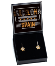 Barcelona,  Sunflower Earrings. Model 60083  - $39.95