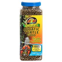 Zoo Med Natural Aquatic Turtle Food Growth Formula 52 oz (4 x 13 oz) Zoo... - $71.20