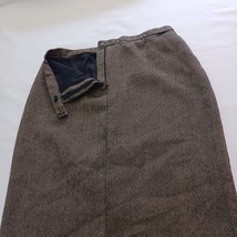 Harold's Quality Apparel RN#58959 Women's Brown Wool Skirt Size 12 Made In USA image 11