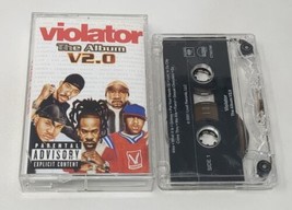 Violator The Album V2.0 Rap Cassette Tape Busta Rhymes LL Cool J 2001 VTG - £11.35 GBP