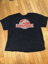 MENS BLACK JURASSIC PARK TSHIRT  SIZE XL Kids - $9.89