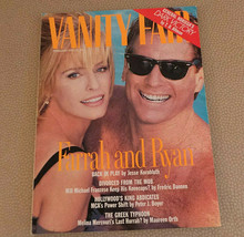 Vanity Fair Magazine Farrah Fawcett; Ryan O&#39;Neal; Andie McDowell Feb 1991 NF - £9.59 GBP