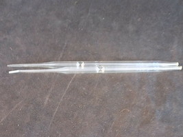 Reusable Glass Volummetric Pipette Set Of 2 350 And 400 U L .35ml And .40ul - £7.94 GBP