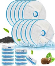 Cat Water Fountain Filters for Stainless Steel (10+10) Pcs  108oz /3.2L&amp;... - $8.99