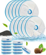 Cat Water Fountain Filters for Stainless Steel (10+10) Pcs  108oz /3.2L&amp;... - $167.57 MXN