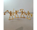 (4) Hunson Skeleton War 2&quot; Figure Miniature Craniaims Flail Fearmur Warg... - $8.90
