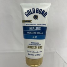 Gold Bond Ultimate Healing Therapy Creme Hypoallergenic Aloe 5.5oz COMBINE SHIP - £6.47 GBP