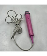 Singing Machine SMM225P Wired Light-Up Microphone Mic Pink Original Repl... - £9.17 GBP