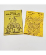 Shakespeare Globe An Introduction &amp; A Life Of Shakespeare Booklet By Dav... - $99.98