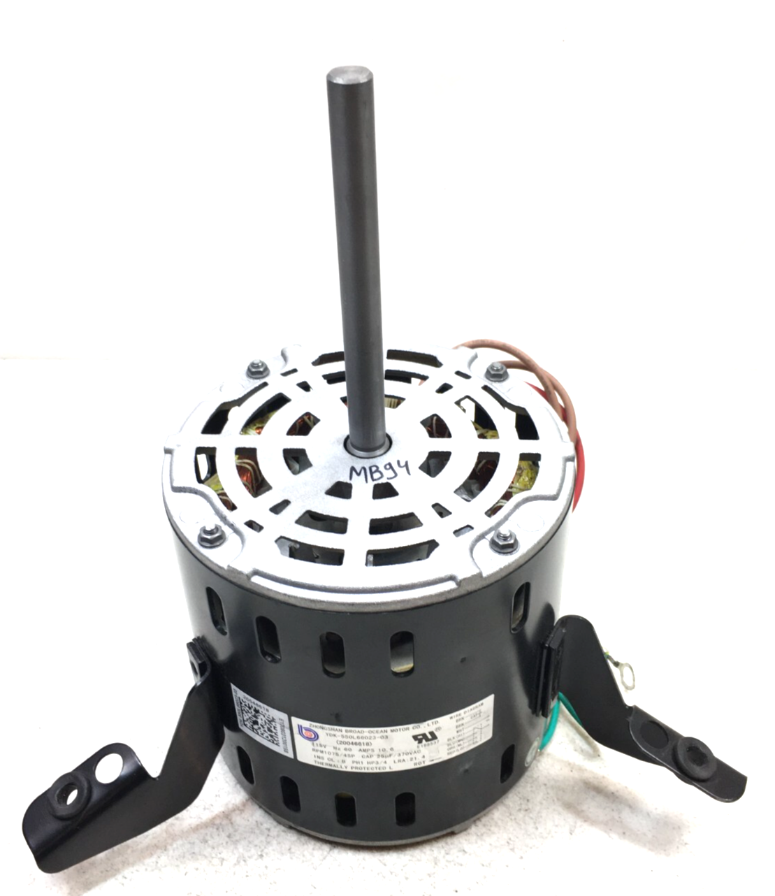 Broad-Ocean YDK-550L66023-03 Blower Motor 20046618 115V 3/4HP used #MB94 - $149.00