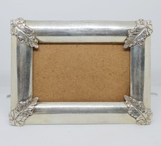 Pure Silver Photo Picture Frame,Free Engraving,Personalized,9 cm x 12 cm,Wedding - £393.29 GBP