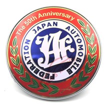 Free Shipping! 9cm JAD The 50th Anniversary JAF Emblem  For Japanese Cars - £67.32 GBP
