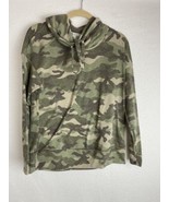 Green Envelope Los Angeles Womens T-shirt Cowl Neck Drawstring Size Small - $9.00