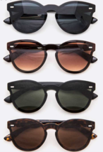 Women Sunglasses Flat Lens Plastic Frames Retro Vintage Butterfly Designer  - £7.97 GBP