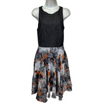 Anthropologie Eva franco blue sleeveless floral dress Size 4 - £31.60 GBP