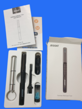 Jegoat S9 Ear Wax Removal Tool Black Soft Tips with 1296P HD Camera (Ope... - $11.99