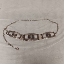 Chicos Silver Chain Belt - £15.91 GBP