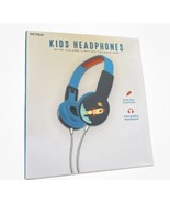 Vibe Kids Headphones dark &amp; light blue volume limiting technology New bo... - $12.19