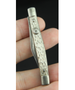 Vintage Imperial pocket knife INTERESTING METALLIC HANDLE old estate sale - $24.99