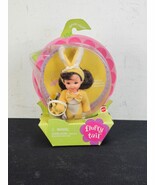Yellow Fluffy Tail Kelly Brunette Doll With Bunny Costume &amp; Basket NRFB D32 - €10,88 EUR