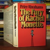 Abrahams, Peter The Fury Of Rachel Monette 1st Edition 1st Printing - £42.41 GBP