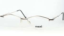 Maxi Art-Design 271 F1163 Gold /BROWN /BLACK Eyeglasses Glasses 48-17-130mm - £20.35 GBP