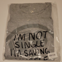 I&#39;m Not Single I’m Saving Myself for Thor 2XL T-Shirt  Marvel Collector Corps - £11.63 GBP