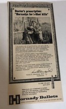 1974 Hornady Bullets Vintage Print Ad Advertisement pa14 - £4.66 GBP