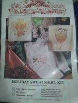Vanessa-Ann Collection Sweatshirt Cross Stitch Kit Jolly Old St. Nichola... - $8.89