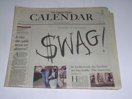 Taylor Hicks Calendar Newspaper Supplement Vintage 2006 Cover The Knack***  - $9.99