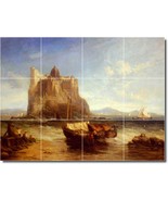 James Webb Waterfront Painting Ceramic Tile Mural BTZ09548 - $164.12 CAD+