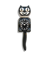 CLASSIC LADY KIT CAT CLOCK 15.5&quot; Black Kit-Cat Klock NEW Free Battery US... - $1,319.17 MXN