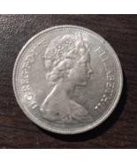 UNITED KINGDOM  TEN (10) NEW PENCE COIN 1975 (QUEEN ELIZABETH II) - £15.40 GBP