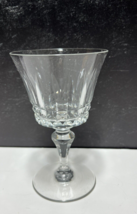 Baccarat Crystal Balmoral Claret Wine Glass France Signed 5 3/8&quot; - £37.36 GBP