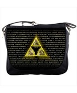 New Legend OF Zelda Triforce Custom Print Messenger Bag L - £24.71 GBP
