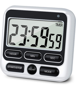 KTKUDY Digital Kitchen Timer with Mute/Loud Alarm Switch On/Off Switch, ... - $15.13