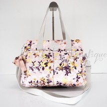 NWT Kipling KI0739 Kenzie Handbag Shoulder Purse Polyester Falling Floral Multi - £69.88 GBP