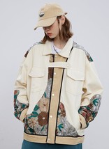 Embroidered Flowers, Unisex Jacket - $39.99