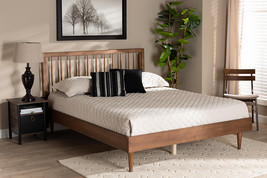 Gregory Ash Walnut Full Size Platform Bed - $9,435.77 MXN