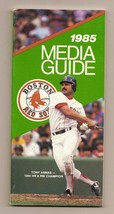 1985 Boston Red Sox Media Guide MLB Baseball - £18.86 GBP