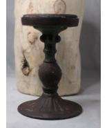The Barn Pillar Candle Holder Pedestal French Country Style 6&quot; Tall - £11.44 GBP