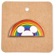 Mickey Mouse Disney Pin: Rainbow Pride Ear Hat - £15.88 GBP