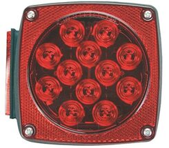 Uriah Products UL840001 4-1/2&quot; Square Red LED Signal Light (Under 80&quot; wi... - $47.88 CAD