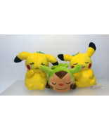 Pokemon   2 Pikachu ＆ Harimabon   3 Small  Plush  Doll  ( about 5 in )  NEW - £7.55 GBP