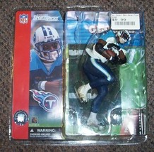 Mcfarlane NFL Series 1 Eddie George White Variant Action Figure Rare VHTF Titans - $85.69