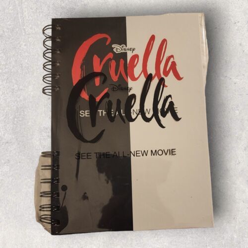 Disney Cruella Deville Sketchbook Notebook New Movie - $8.57