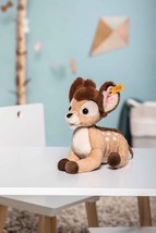 Steiff - Disney 8&quot; Bambi Soft Cuddly Friends Collection Premium Plush By Steiff - £33.98 GBP