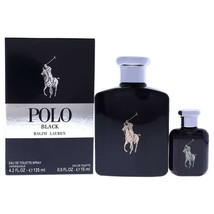 Ralph Lauren Polo Black 2 Pc Travel Gift Set for Men - £54.14 GBP